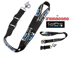 Gopro Action cam Neck Strap Camera Neck Strap Gopro Logo Black (only Neck strap)