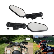 Universal 8mm 10mm Rear View Side Mirrors For Honda Yamaha Suzuki Off-road ATV