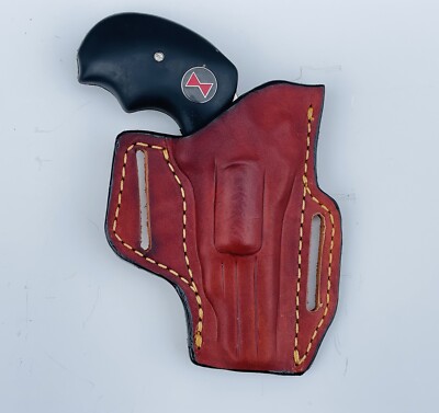 USA Made North American Arms Black Widow Derringer Cross Draw Holster
