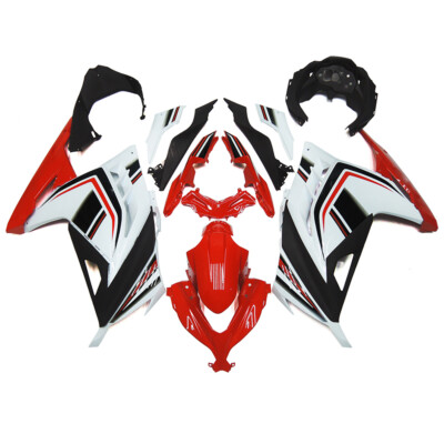Injection Red Black Fairing Kit for 2013-2017 Kawasaki Ninja 300 EX300R Bodywork