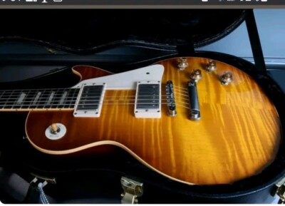 2009 GIBSON LES PAUL STD BURST BROTHERS R9 SERIAL NUMBER 9003