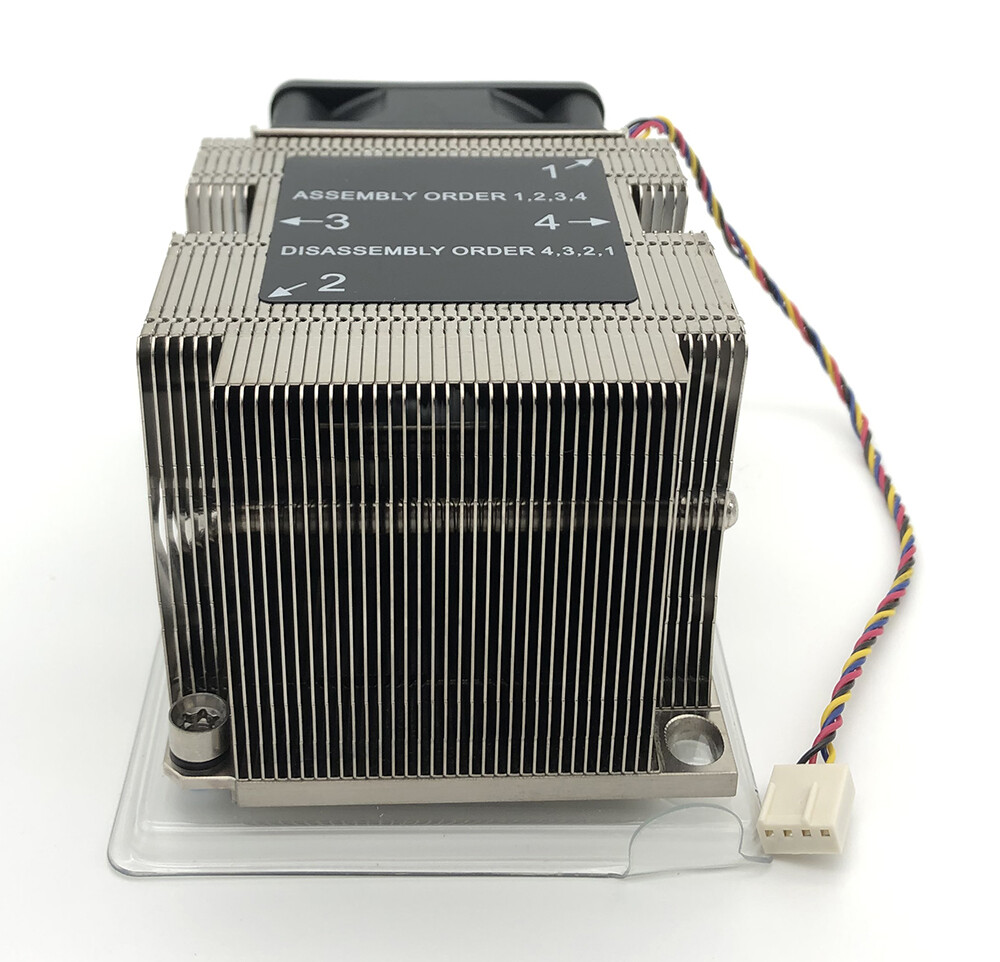 CPU Cooler Fan for Intel xeon Bronze/Gold Silver/Platinum LGA3647 SQU 4U 225W