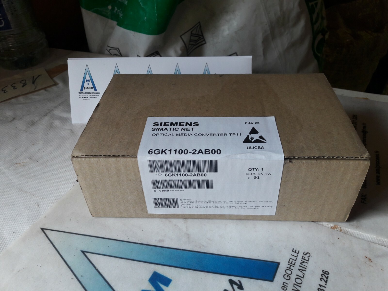 Interface 6GK1100-2AB00 coupleur Ethernet haut débit pour automate
