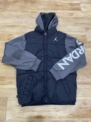 Nike Air Jordan Black Therma-Fit Puffer 