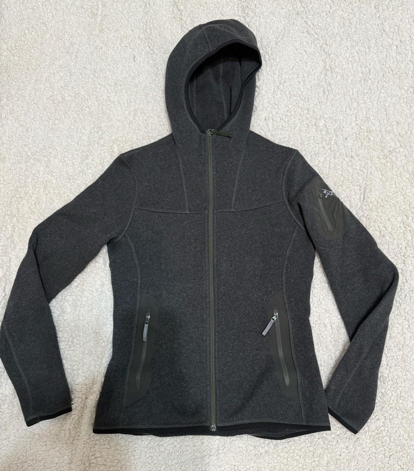 Arc'teryx giacca in pile con cappuccio da donnaColore: CapperoTaglia:S