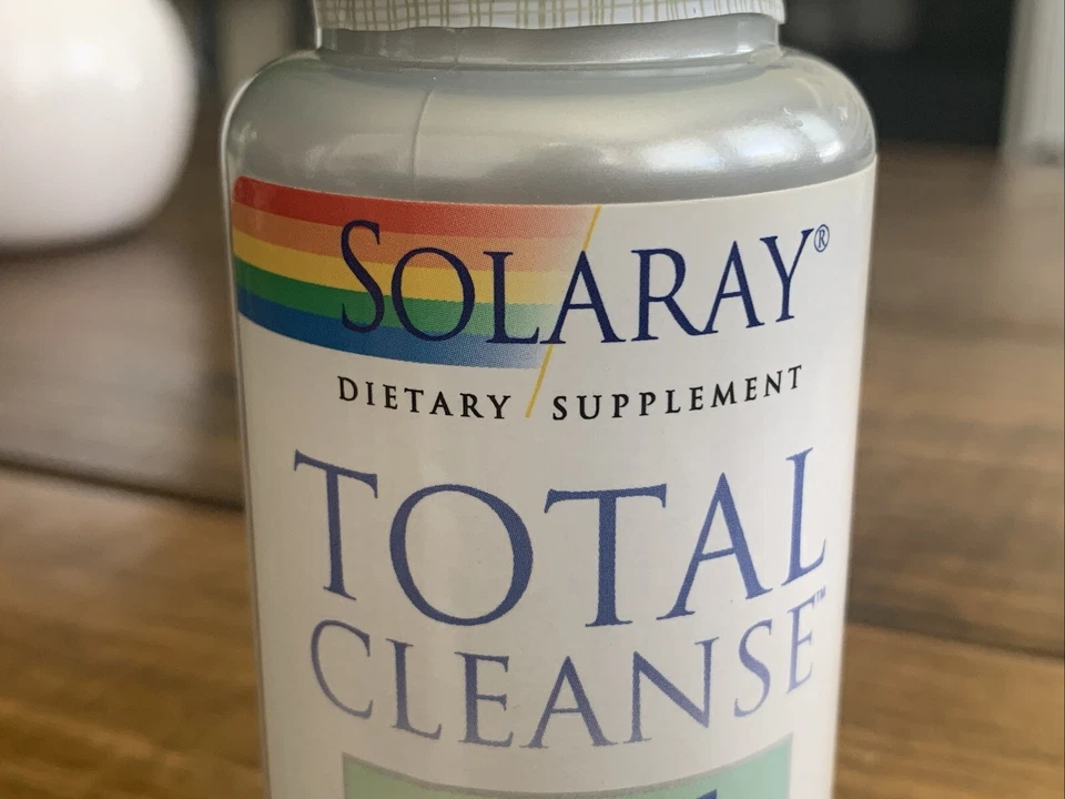 Linph Total Clenase Solaray 60 Cápsulas Vegetales Trébol Rojo Indias Castaño Raíz Roja Foto 4 de 4