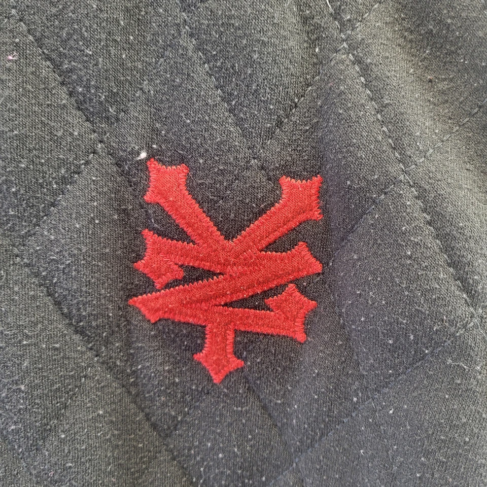 Zoo York Sudadera con Capucha Para Hombres Pequeña Negra Cremallera Completa Logo Suéter Bolsillo Acolchado Chamarra    Foto 2 de 4