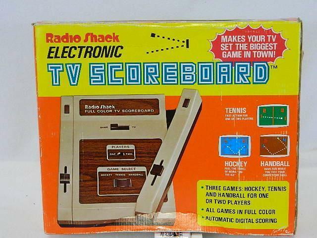 radio shack electronic tv scoreboard