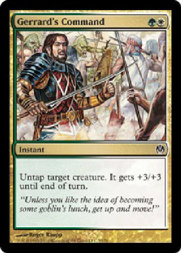 GERRARD'S COMMAND X4 4 4X Phyrexia vs the Coalition MTG Magic Cards DJMagic