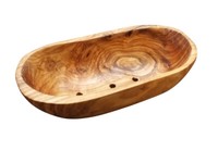 D.O.M. Seifenschale Rainbow Oval Klein Aus Olivenholz