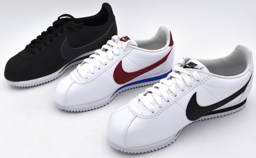NIKE HOMBRE MUJER ZAPATILLAS DEPORTIVAS INFORMAL ART. CLASSIC CORTEZ  LEATHER | eBay