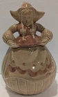 1940 Red Wing Katrina Pottery Dutch Girl Ceramic Cookie Jar VINTAGE