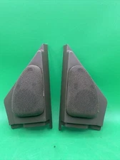 01-06 ACURA MDX FRONT LEFT  AND RIGHT SIDE SPEAKER TWEETER BROWN