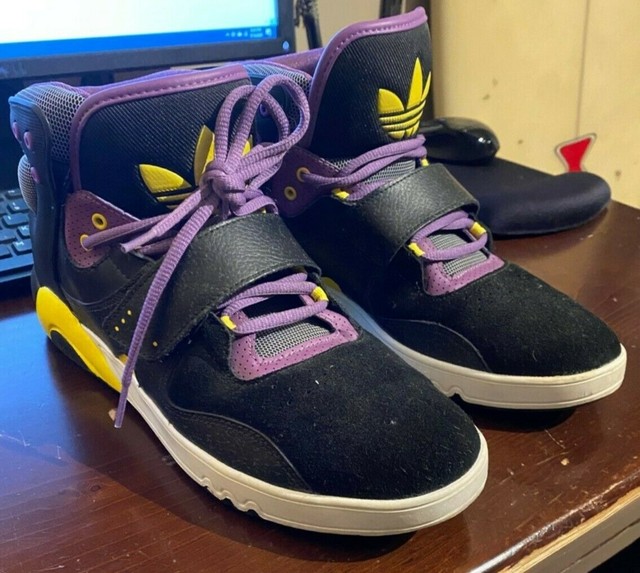 Adidas Men's Shoes EVN 79 1001 Purple/Yellow/Black Size 10.5 | eBay