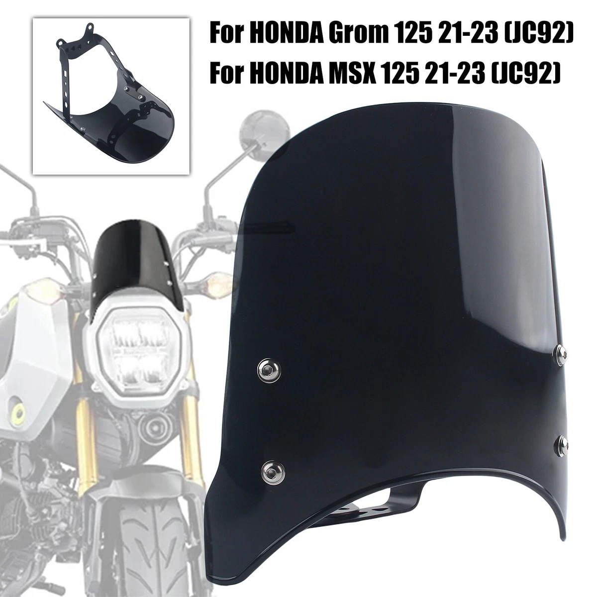 Windshields for Honda Grom 125 for sale | eBay