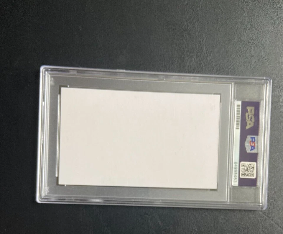 GEORGE RUSSELL SIGNED INDEX CARD FORMULA 1 ONE F1 RACING MERCEDES UK PSA/DNA - Image 2 of 2