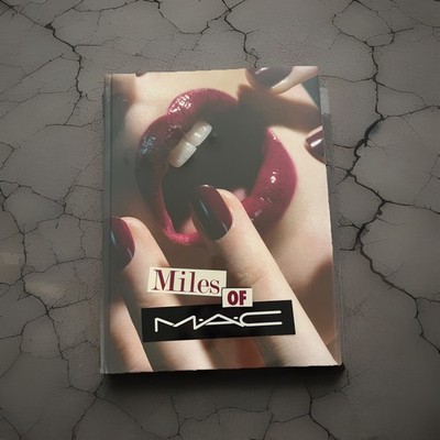 Miles of MAC - MAC Cosmetics, James Gager & Miles Aldridge (Hardcover, 2014) NEW