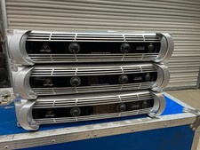 BEHRINGER INUKE NU3000 3000W AMPLIFIERS, three available. Stereo amps.