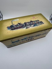 Vintage Blechdose Werbe-Dose Bunt Teekanne Selten Sammlerstück Tee Zug Züge Top