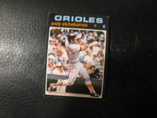1971   TOPPS #501  ANDY ETCHEBARREN  ORIOLES    EXMT