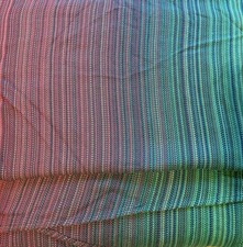 Twilight Teal Apple Blossom Wovens Size 6 Wrap EUC