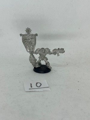 Warhammer 40K Ultramarines Standard Bearer Skullz Promo Metal OOP Space Marines