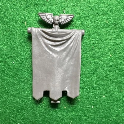 GAMES WORKSHOP Warhammer 40k Space Marines Command Standard Flag Banner Spare Part Bit New 🟢