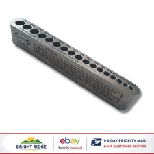 Durable Alloy Steel Drill Guide with Embedded Hole Numbers and Alignment Marks