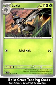 Lokix 016/142 Stellar Crown Common Pokemon Card