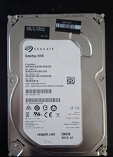 Seagate Desktop HDD interne bureau 500 Go 3,5" SATA 7200 RPM ST500DM002-1SB10A