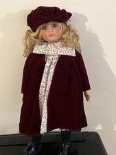Alberon Collection Porcelain Doll-Paula
