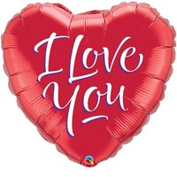Qualatex Herz I Love You Folienballon 46Cm 18 Inch