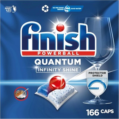 Finish Quantum Infinity Shine Spülmaschinentabs   kraftvolle Reinigung