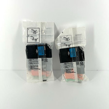 Brother LC201C Cyan Genuine Ink Cartridges Sealed Standard Yield Lot of 2