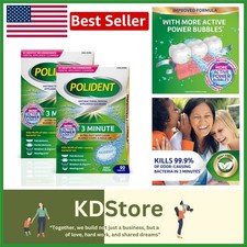 Dentist Recommended 3-Minute Antibacterial Cleanser Tablets - 90 Count Pack