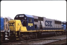 v394 Orig. Slides NREX 860 Ex CSX at Bethlehem, pa 3-14-04