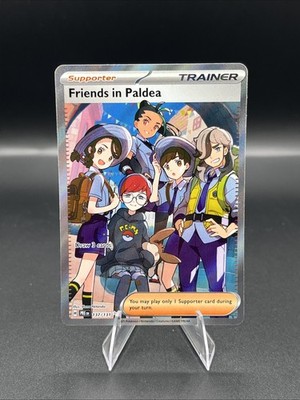 Pokémon TCG Trainer Friends in Paldea Ultra Rare 137/131 Prismatic Evolutions