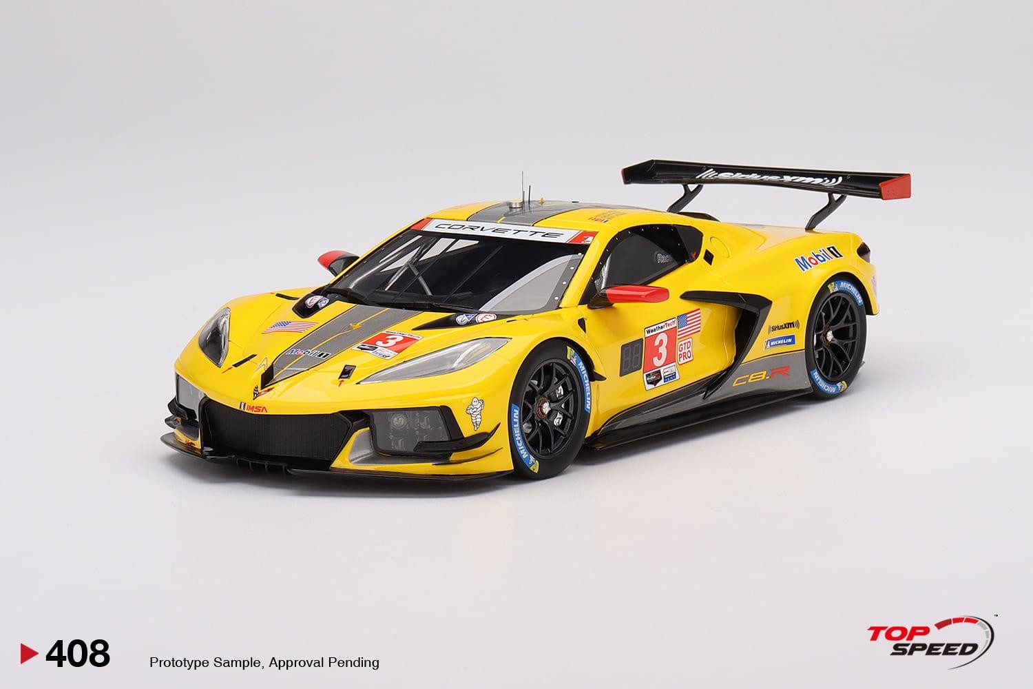 Chevrolet Corvette C8.R #3 2022 IMSA Sebring 12Hr GTD PRO W1:18 TSM TS0408