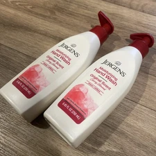 2 Jergens Moisturizing Hand Soap Cherry Almond,Scent 8.45 Fl Oz Limited Edition