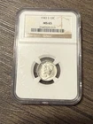 1943-S Mercury Dime 10C NGC MS65