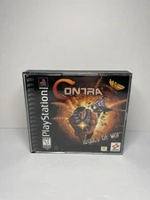 Contra: Legacy of War (Sony PlayStation 1, 1996) CIB W/Reg Card Clean Disc🔥🔥
