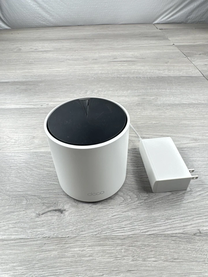 TP-Link Deco WiFi 6 Mesh System X55 AX3000 1 Pack W/ Power Cord Tested Working - Image 3 of 4