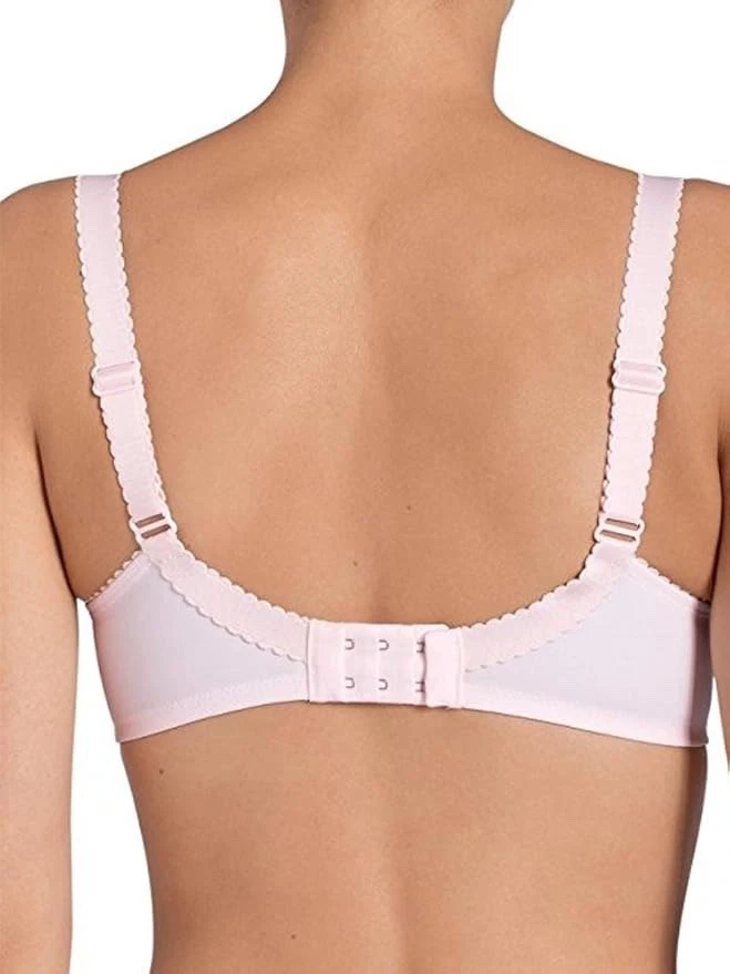 Sujetador Triumph Delicate Doreen N Rosa Claro Talla 40F Sin Cable Soporte de Copa Suave Nuevo Foto 2 de 4