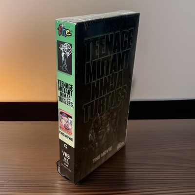 Teenage Mutant Ninja Turtles: The Movie 1990 F.H.E Sealed w/ TMNT Watermarks  
