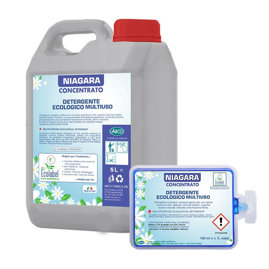 ARCO NIAGARA CONCENTRATO INODORE Detergente Multiuso 5kg