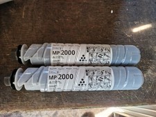 Image of 2 Original Ricoh Type 1230D Black Toner Cartridges (885094)