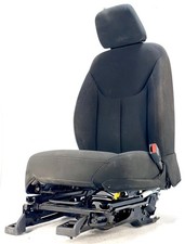 2011-2016 Jeep Wrangler Passenger Rh Seat Front Bucket Cloth Manual Black Oem