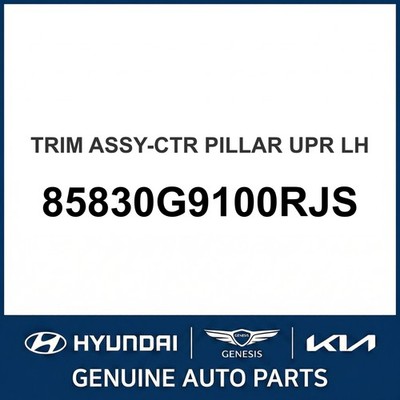 2019-2021 Hyundai Genesis G70 Verkleidung Montage-Ctr Säule oben 85830G9100RJS