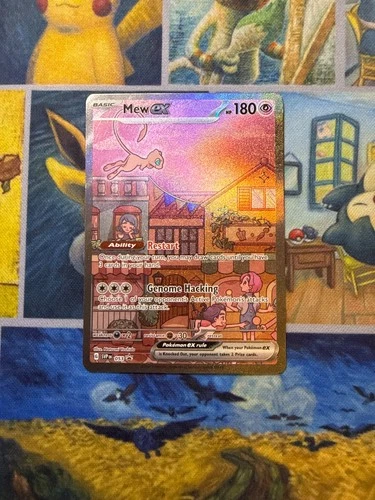 Pokémon Mew EX Full Art Holo Promo 053 Scarlet & Violet Card #053