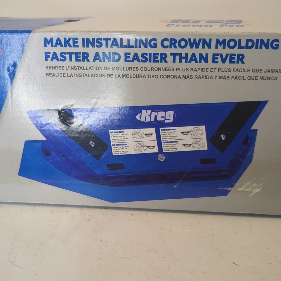 Kreg KMA2800 Crown-Pro Crown Molding Tool New Sealed - Image 3 of 4